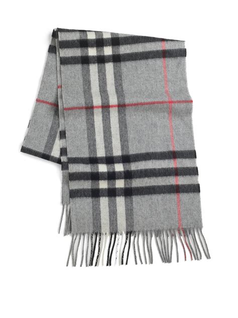 burberry grey and red cashmere scarf|burberry check cashmere scarf sale.